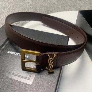 Saint Laurent 95cm Leather Belt